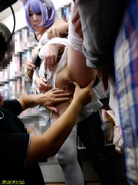 Miku Oguri Anime Costume fetish fuck