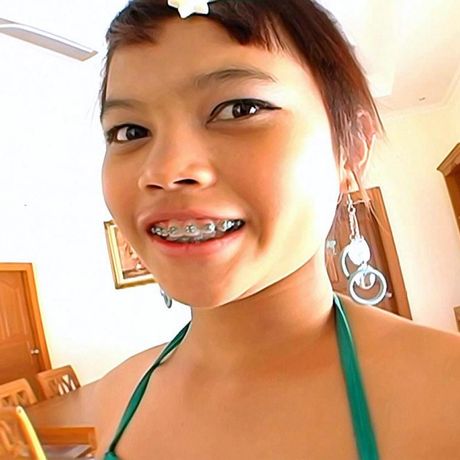 Asian teen Meme gets her pussy licked and her ass fuck